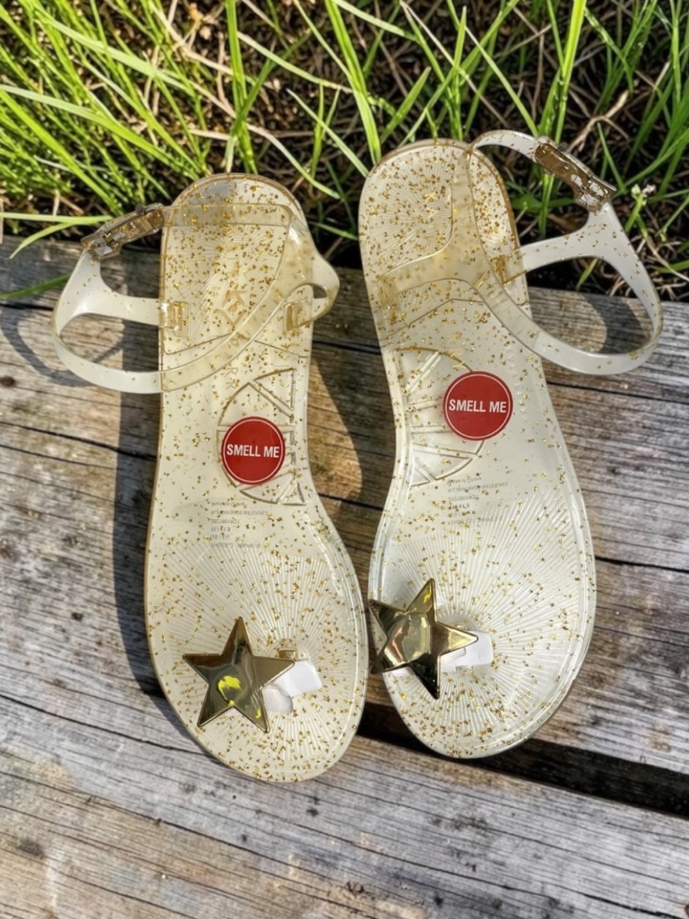 🌻NEW Katy Perry “The Geli” jelly thong sandal Women’s size 10